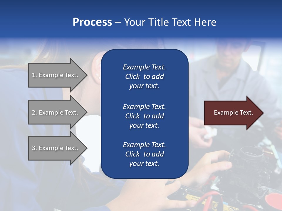 Teenager Student Repairman PowerPoint Template