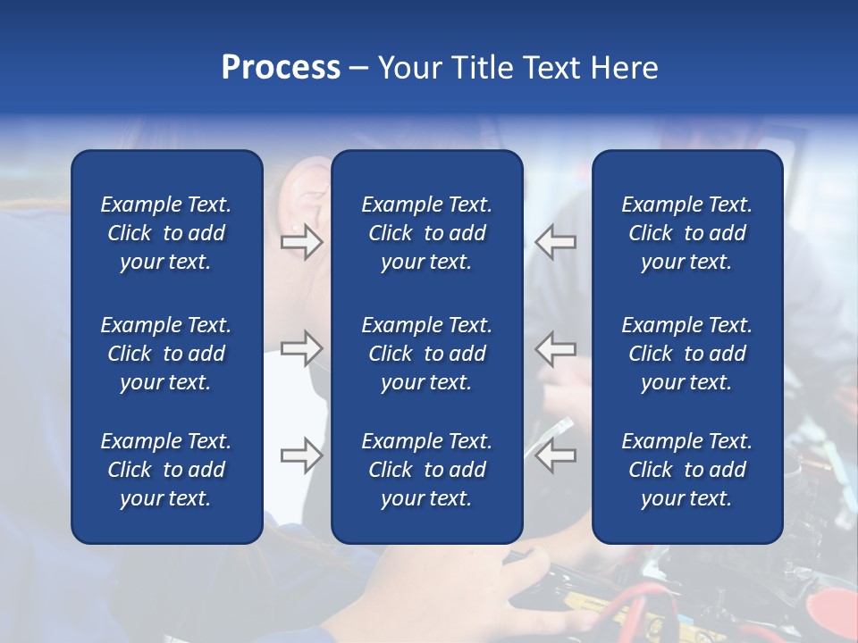 Teenager Student Repairman PowerPoint Template