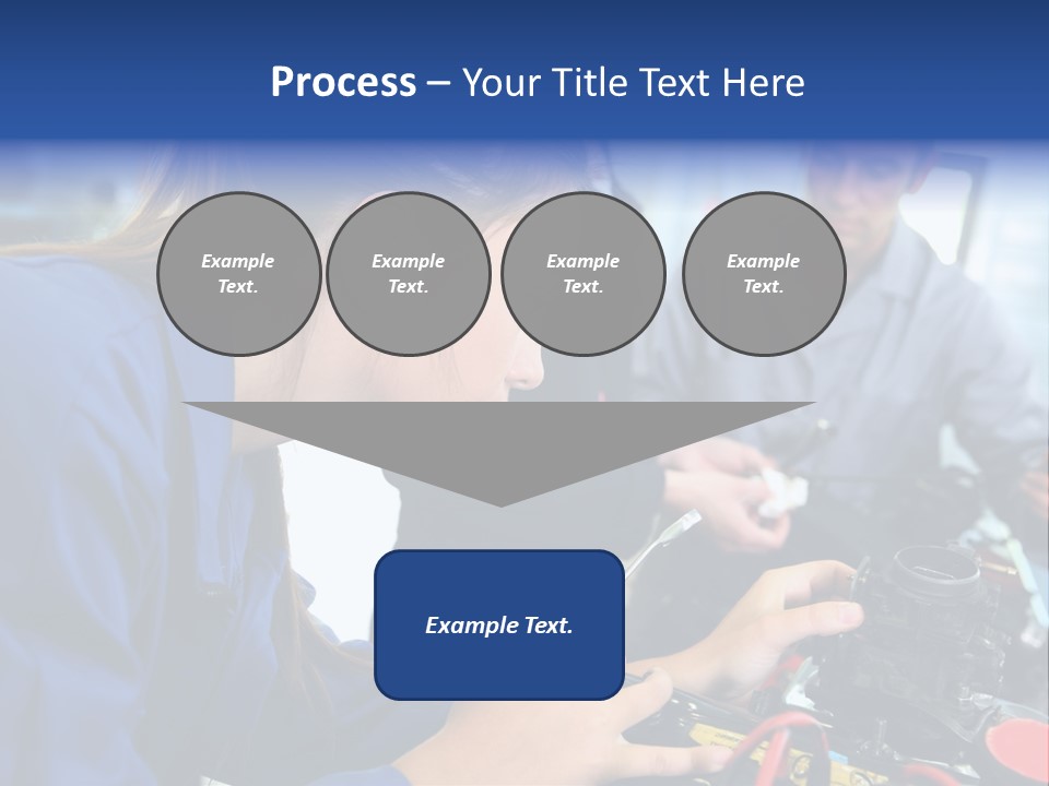 Teenager Student Repairman PowerPoint Template
