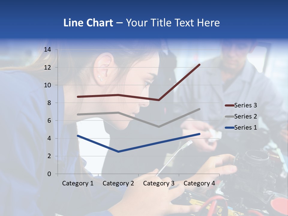 Teenager Student Repairman PowerPoint Template