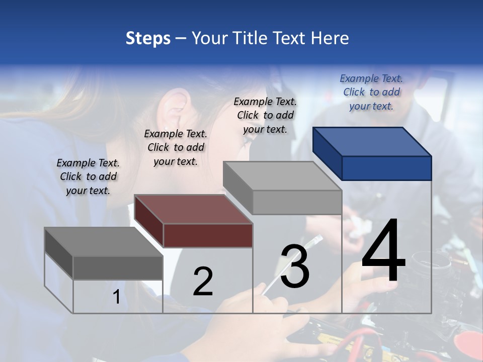 Teenager Student Repairman PowerPoint Template