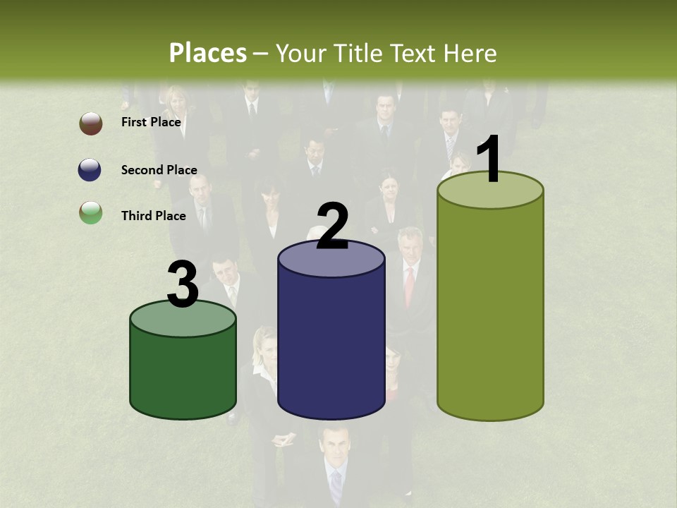 Staff Businessman Company PowerPoint Template