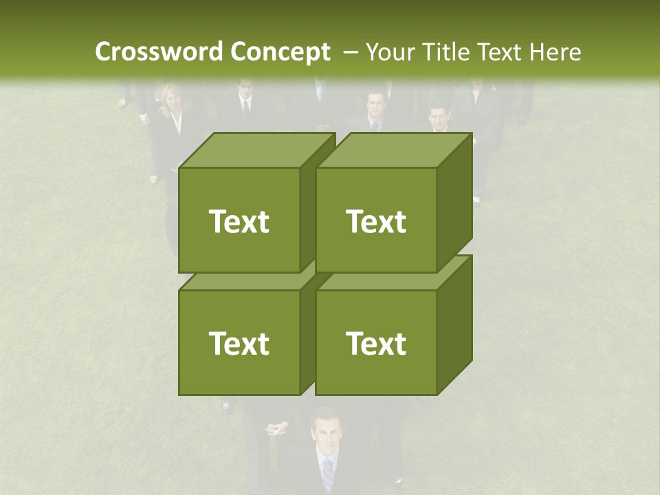 Staff Businessman Company PowerPoint Template