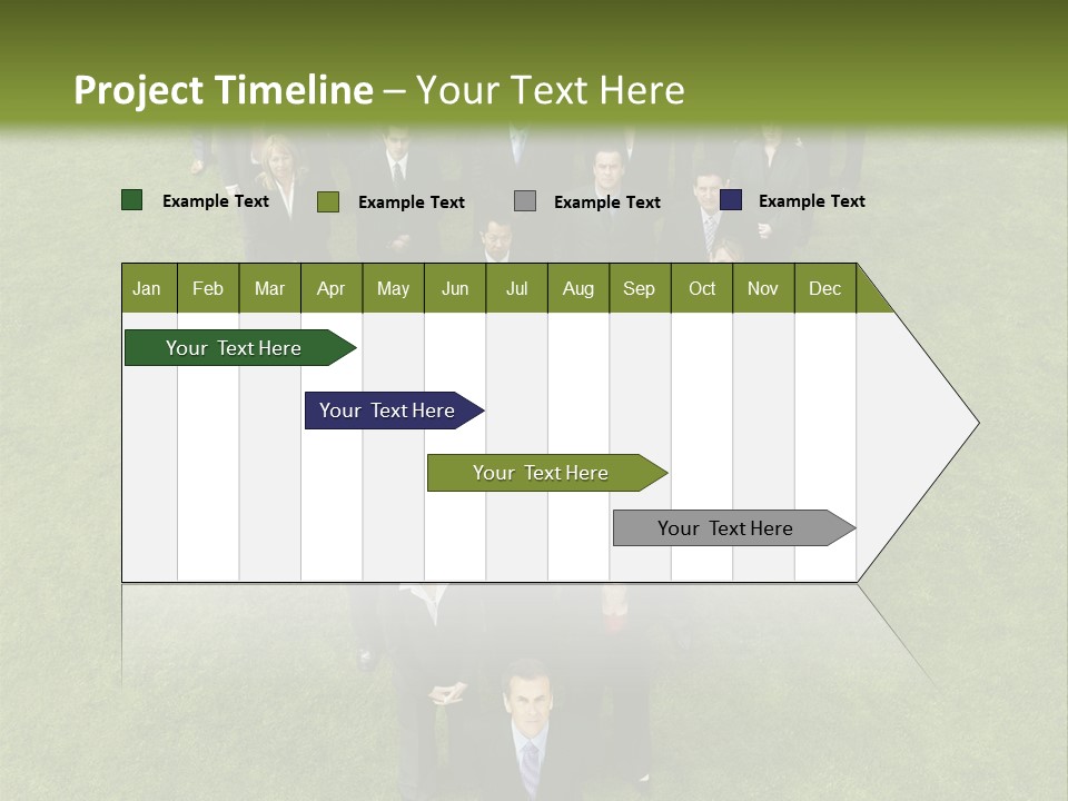 Staff Businessman Company PowerPoint Template