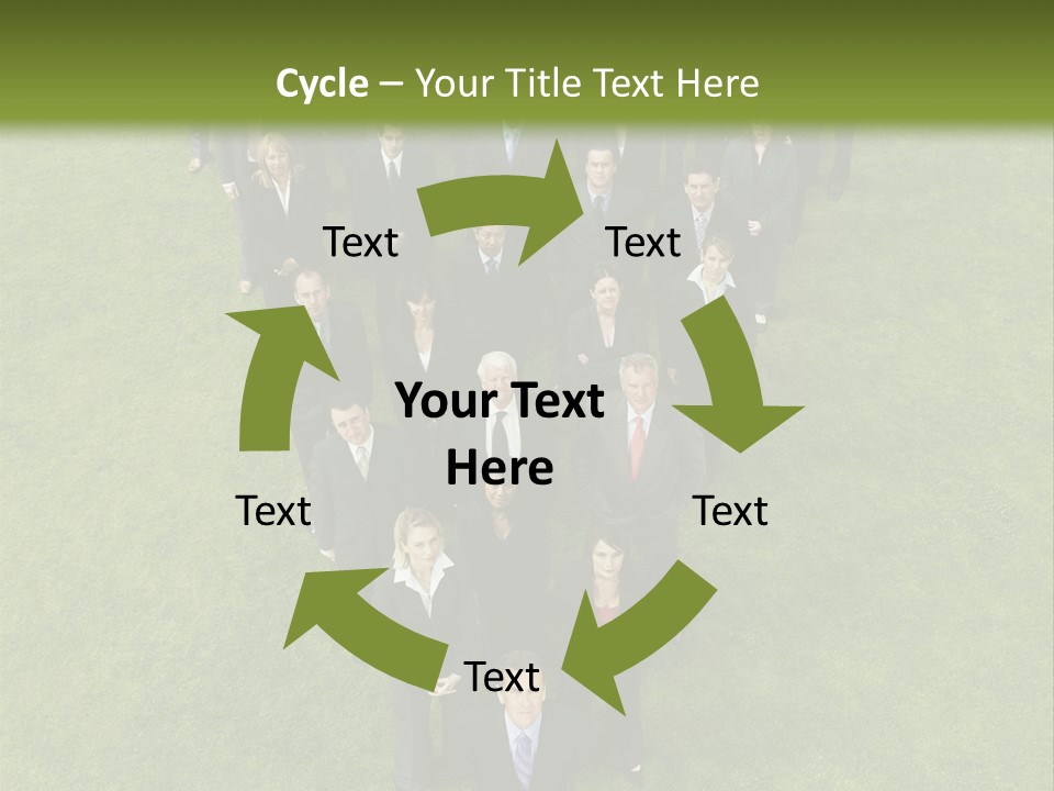 Staff Businessman Company PowerPoint Template