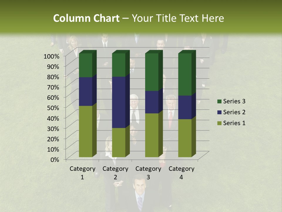 Staff Businessman Company PowerPoint Template