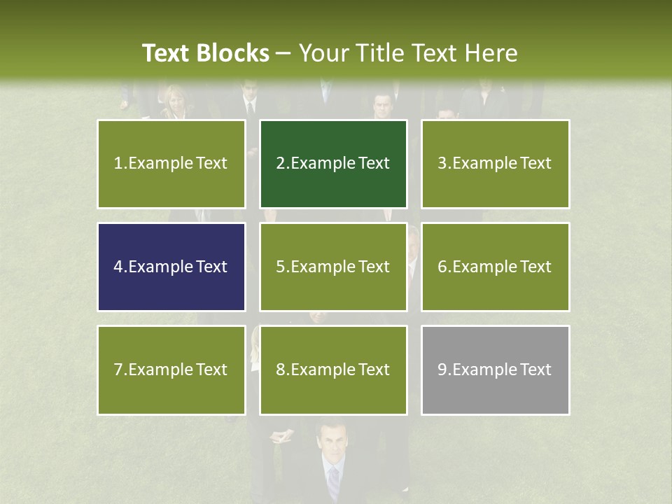 Staff Businessman Company PowerPoint Template