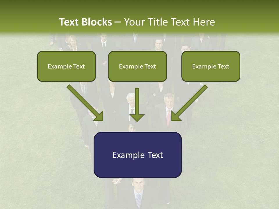 Staff Businessman Company PowerPoint Template