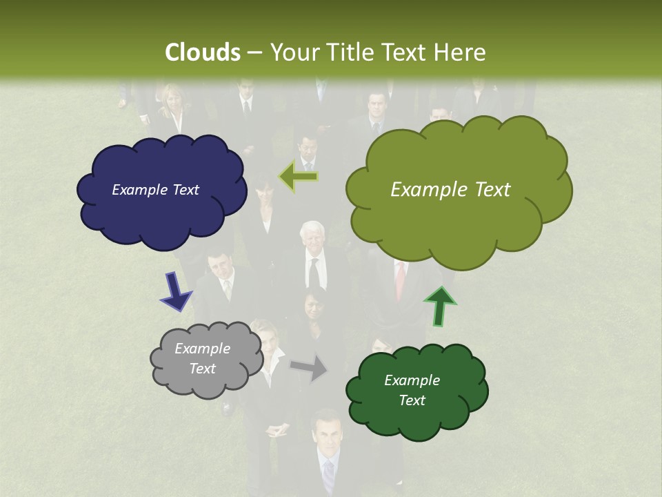 Staff Businessman Company PowerPoint Template