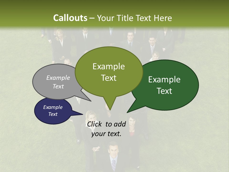 Staff Businessman Company PowerPoint Template