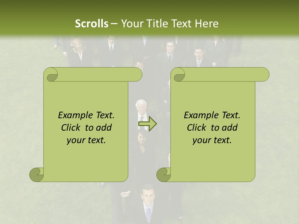 Staff Businessman Company PowerPoint Template