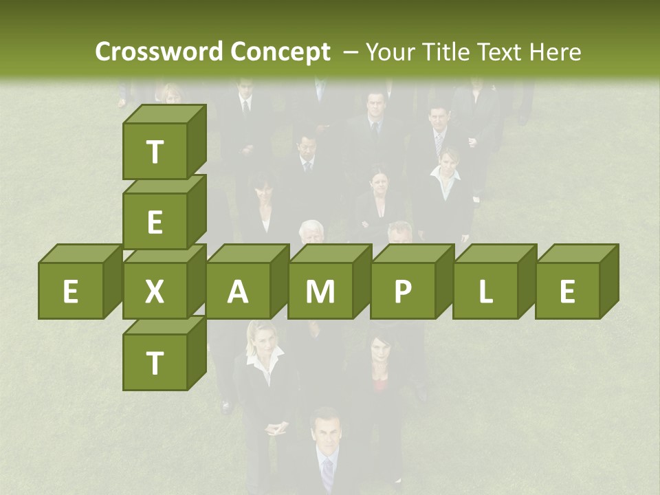 Staff Businessman Company PowerPoint Template