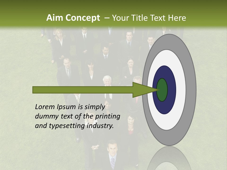 Staff Businessman Company PowerPoint Template