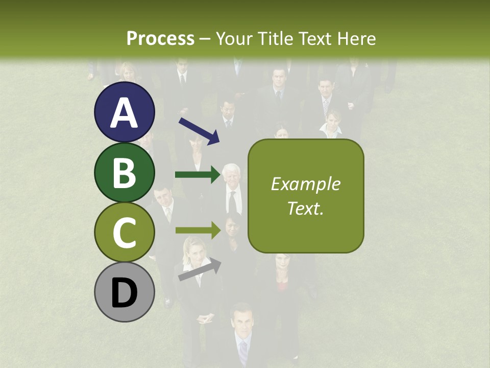 Staff Businessman Company PowerPoint Template