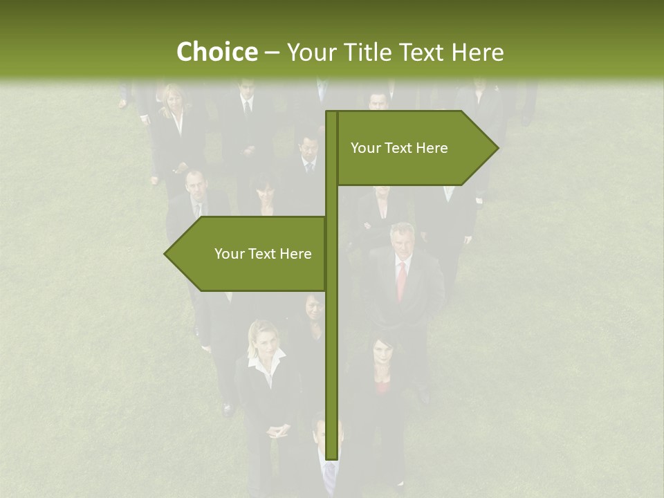 Staff Businessman Company PowerPoint Template