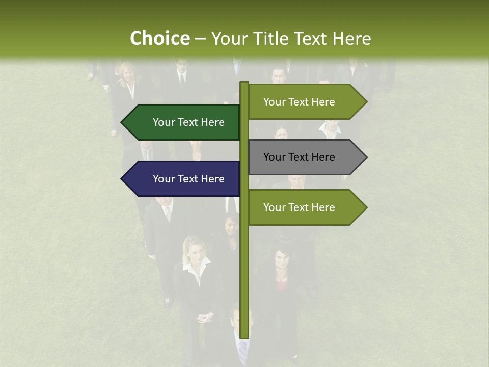 Staff Businessman Company PowerPoint Template