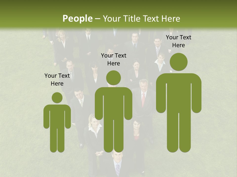 Staff Businessman Company PowerPoint Template