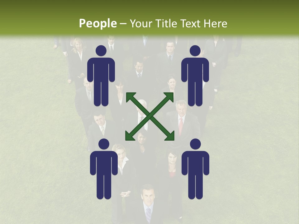 Staff Businessman Company PowerPoint Template