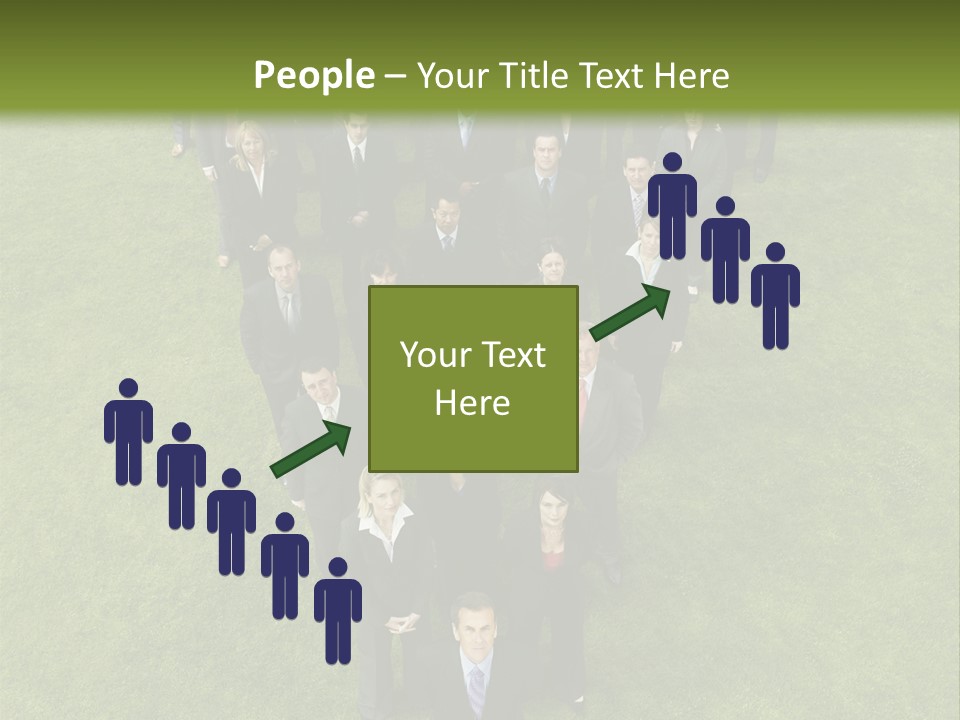 Staff Businessman Company PowerPoint Template