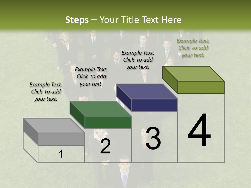 Staff Businessman Company PowerPoint Template