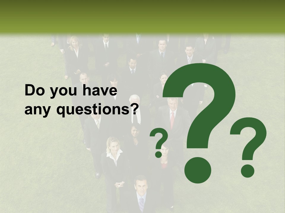 Staff Businessman Company PowerPoint Template