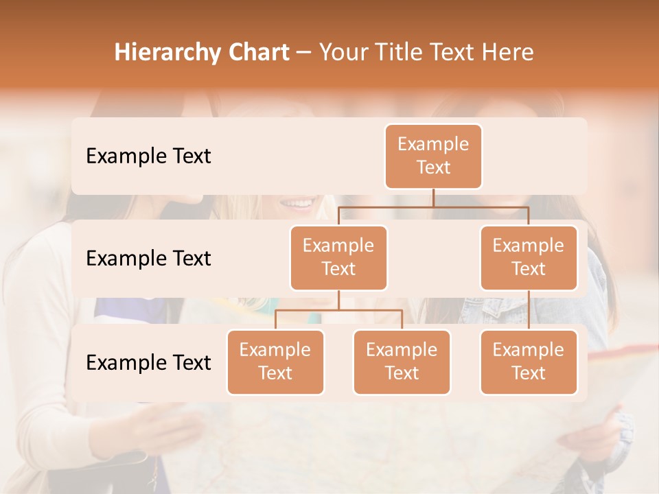 Tourist Street Visitors PowerPoint Template