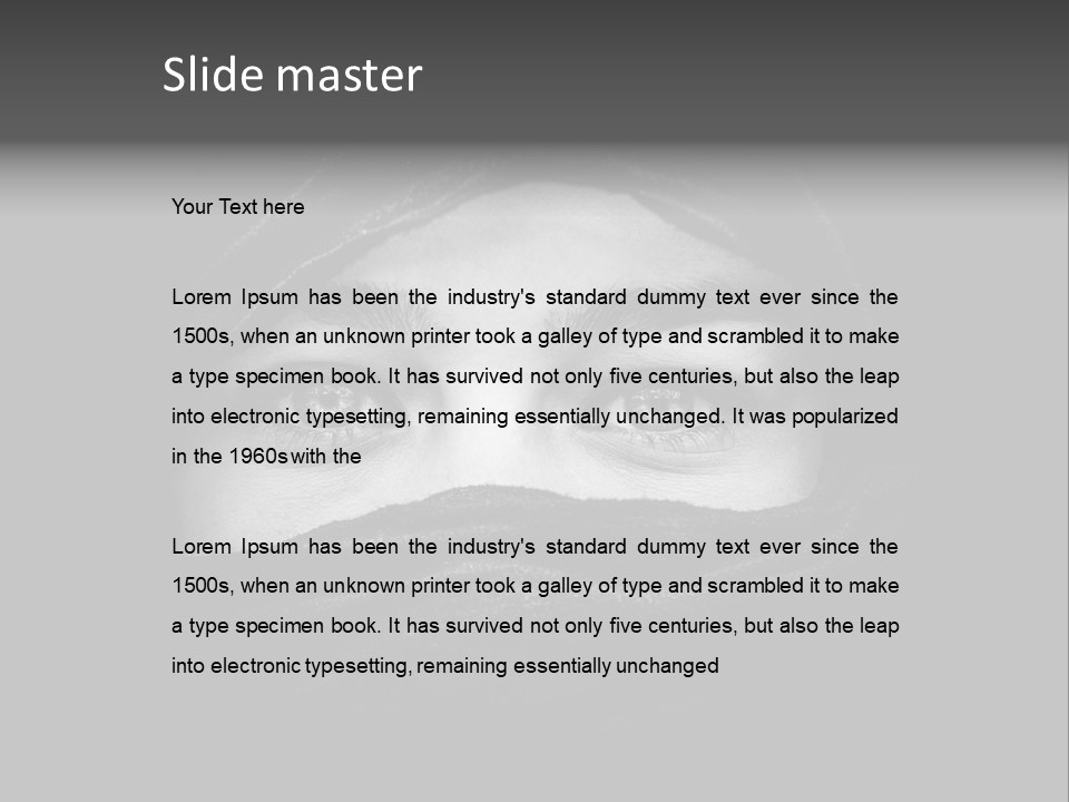 Black Girl Islam PowerPoint Template