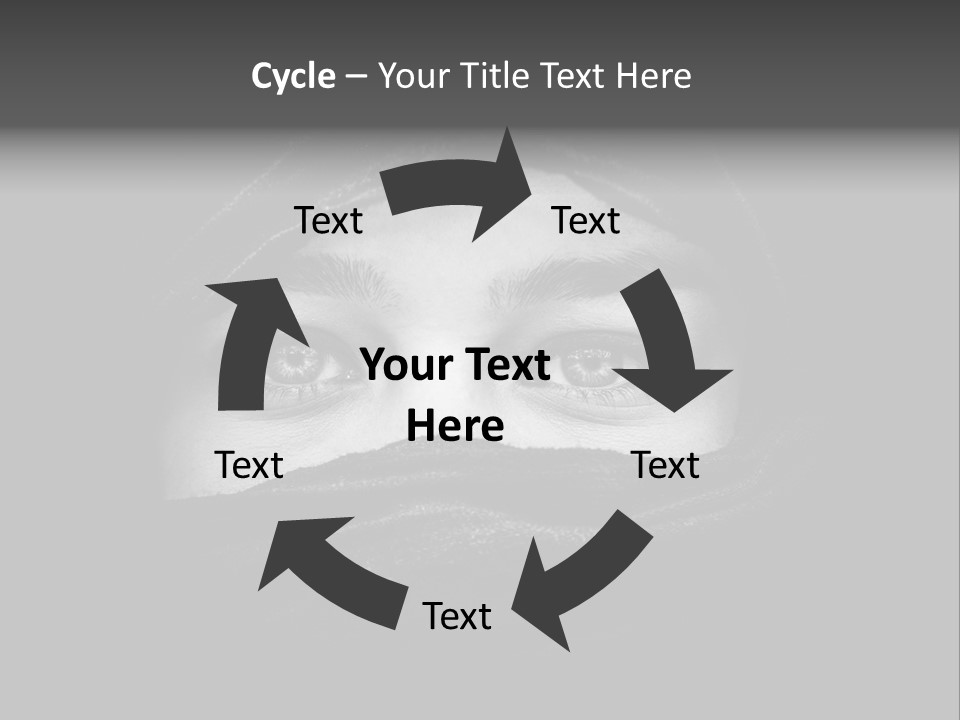 Black Girl Islam PowerPoint Template