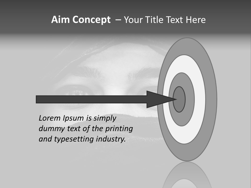 Black Girl Islam PowerPoint Template