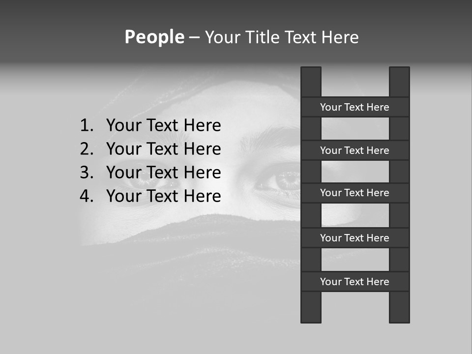 Black Girl Islam PowerPoint Template