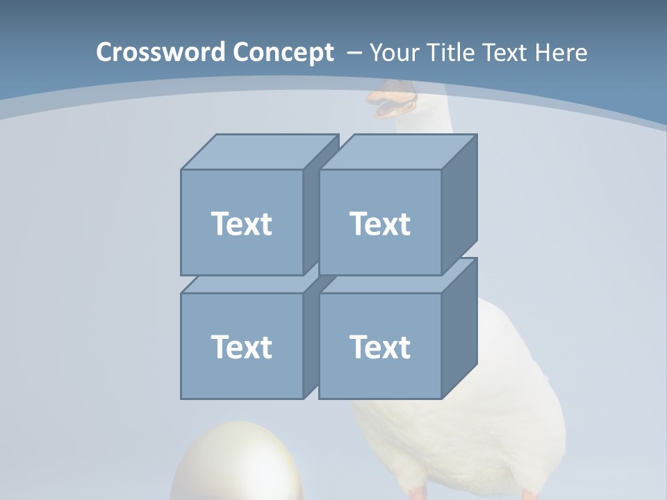 Foot Studio Egg PowerPoint Template