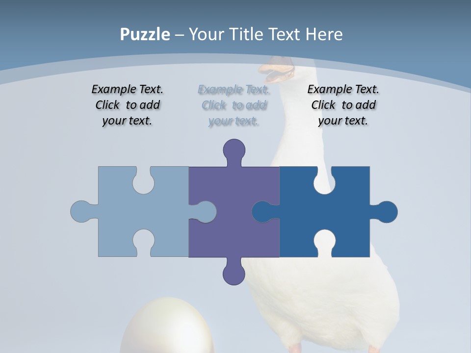 Foot Studio Egg PowerPoint Template