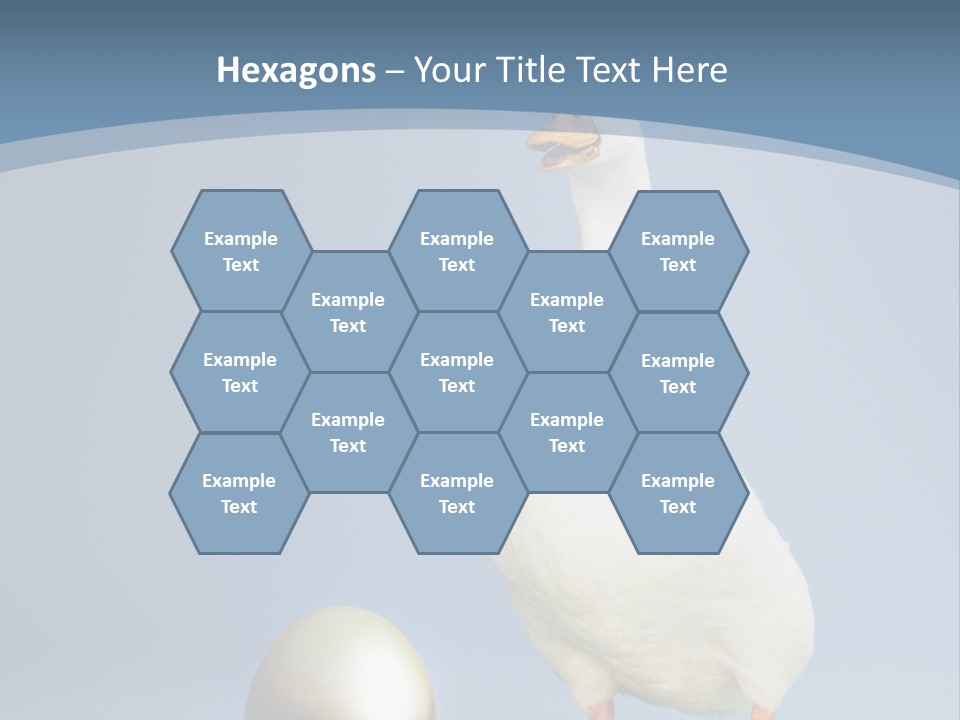 Foot Studio Egg PowerPoint Template