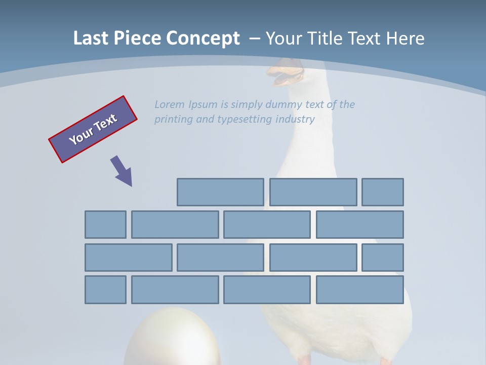 Foot Studio Egg PowerPoint Template