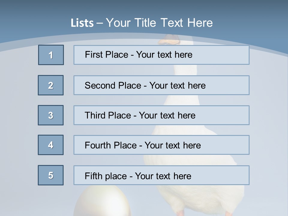 Foot Studio Egg PowerPoint Template