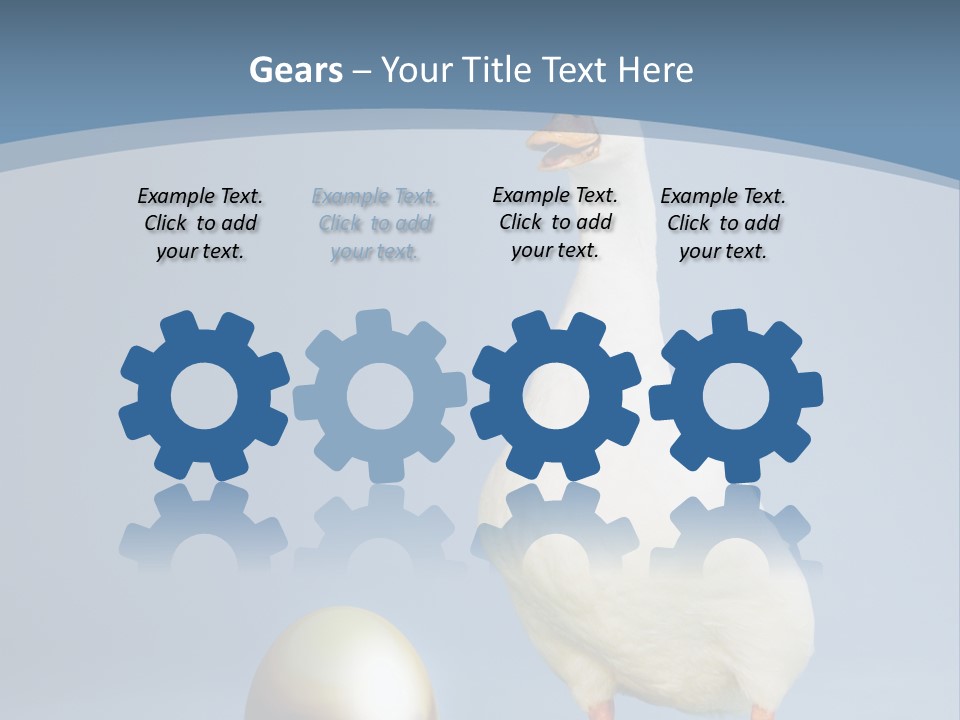 Foot Studio Egg PowerPoint Template