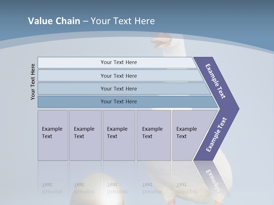 Foot Studio Egg PowerPoint Template