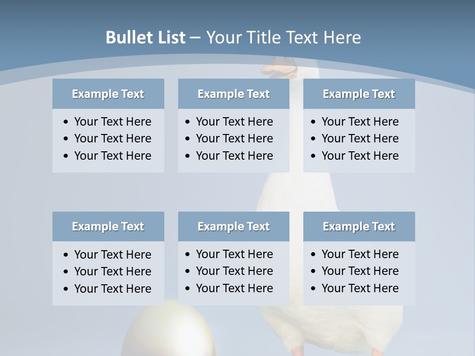 Foot Studio Egg PowerPoint Template