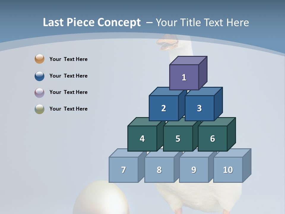 Foot Studio Egg PowerPoint Template