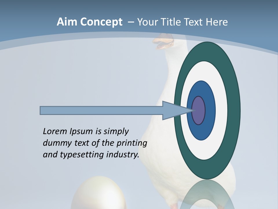 Foot Studio Egg PowerPoint Template