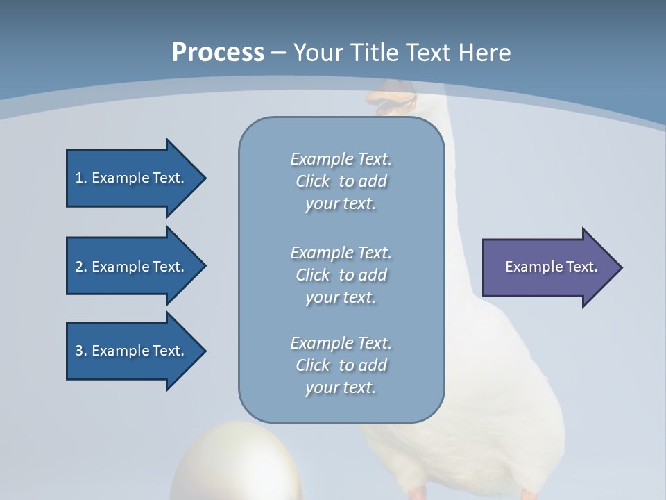 Foot Studio Egg PowerPoint Template