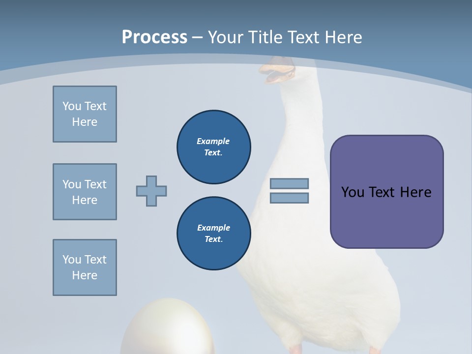Foot Studio Egg PowerPoint Template