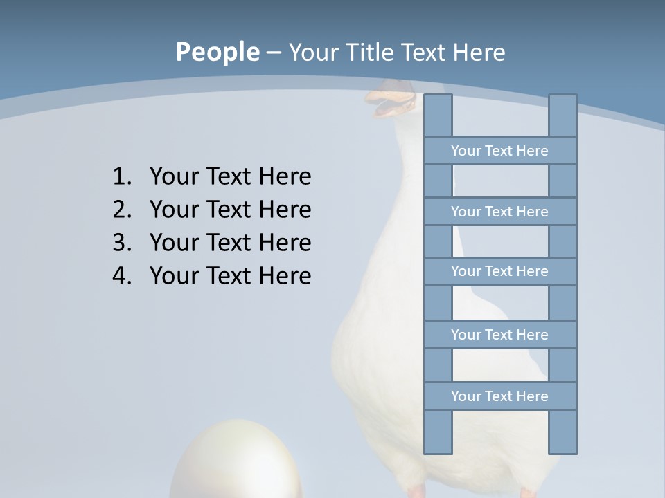 Foot Studio Egg PowerPoint Template