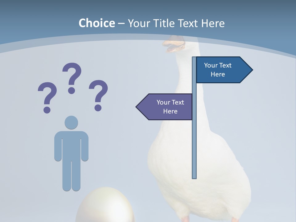 Foot Studio Egg PowerPoint Template