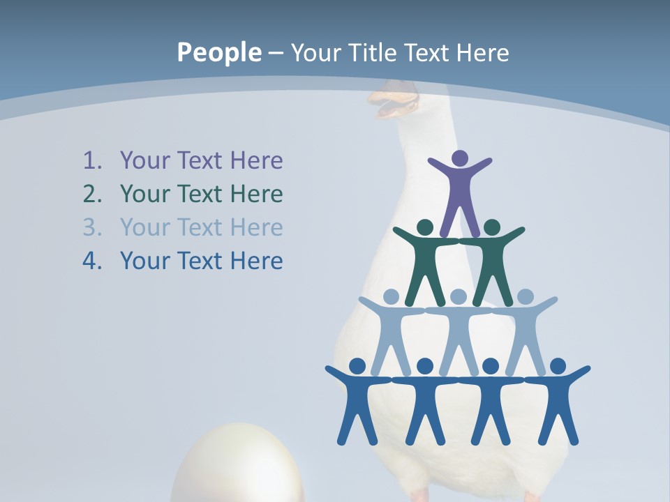 Foot Studio Egg PowerPoint Template