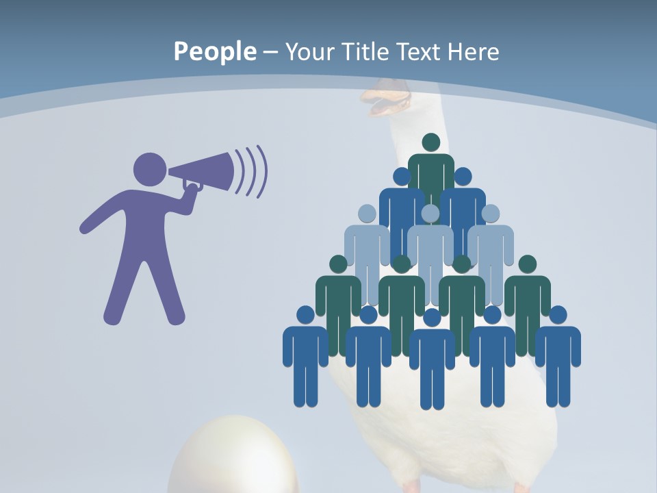 Foot Studio Egg PowerPoint Template