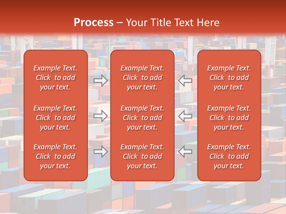 Customs Cargo Protection PowerPoint Template