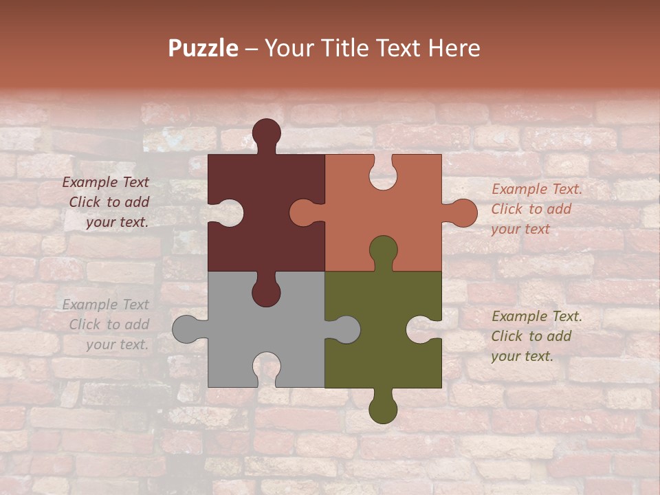 Old Crack Weathered PowerPoint Template