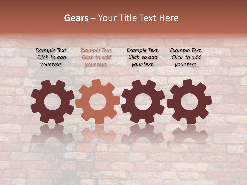 Old Crack Weathered PowerPoint Template