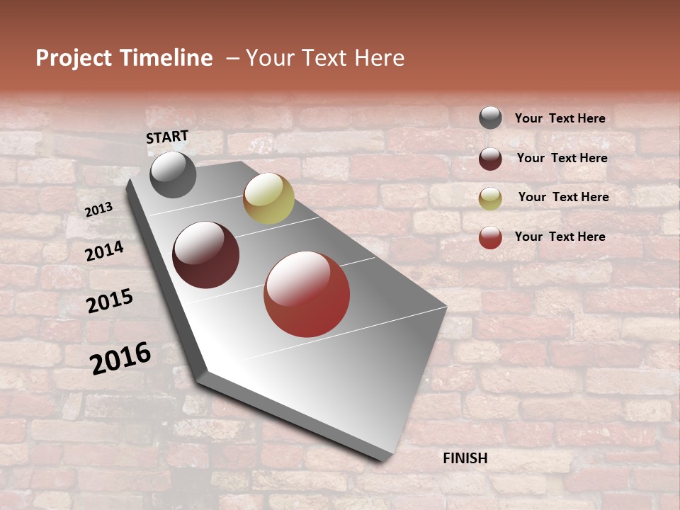 Old Crack Weathered PowerPoint Template